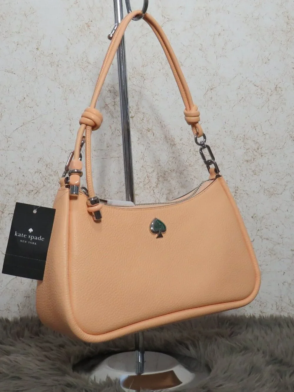 Kate Spade Kayla Knotted Strap Small Shoulder Bag (Citrus Glaze)